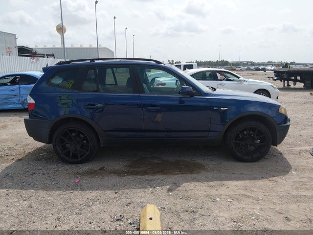 2004 Bmw X3 3.0i მანქანა იყიდება აუქციონზე, vin: WBXPA93434WA61043, აუქციონის ნომერი: 45810054