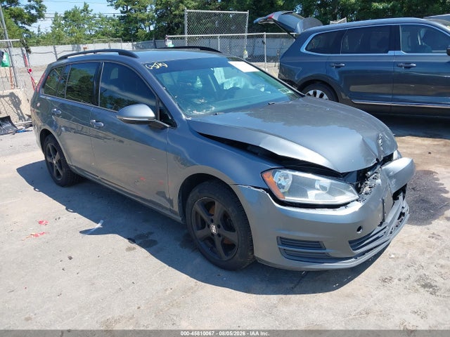 2017 Volkswagen Golf Sportwagen Tsi S მანქანა იყიდება აუქციონზე, vin: 3VW017AU3HM507245, აუქციონის ნომერი: 45810067
