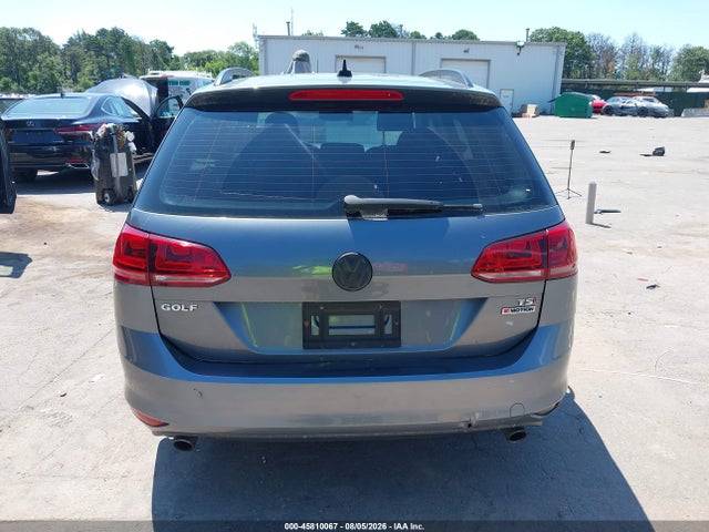 2017 Volkswagen Golf Sportwagen Tsi S მანქანა იყიდება აუქციონზე, vin: 3VW017AU3HM507245, აუქციონის ნომერი: 45810067