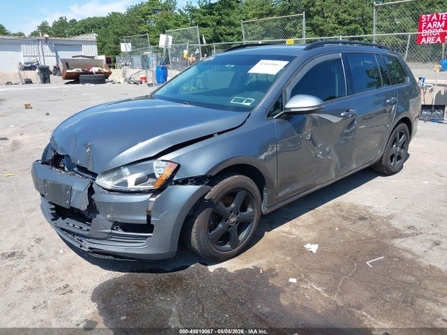 2017 Volkswagen Golf Sportwagen Tsi S მანქანა იყიდება აუქციონზე, vin: 3VW017AU3HM507245, აუქციონის ნომერი: 45810067