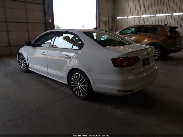 2015 Volkswagen Jetta 1.8t Sport მანქანა იყიდება აუქციონზე, vin: 3VWD17AJ4FM425223, აუქციონის ნომერი: 45810076