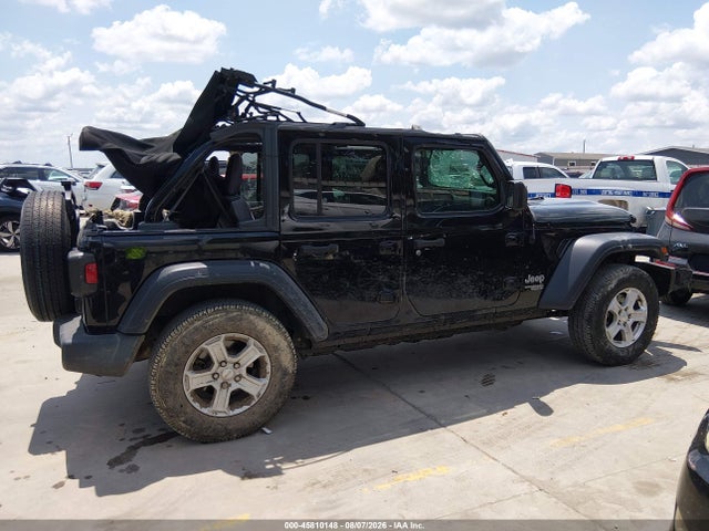 Aukcja sprzedaży 2020 Jeep Wrangler Unlimited Sport S 4x4, vin: 1C4HJXDN7LW226732, numer aukcji: 45810148