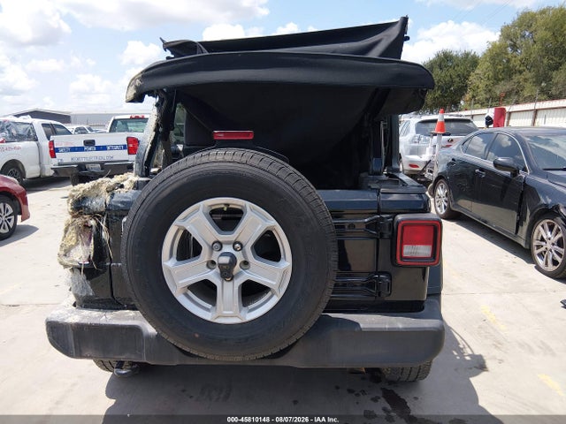 Aukcja sprzedaży 2020 Jeep Wrangler Unlimited Sport S 4x4, vin: 1C4HJXDN7LW226732, numer aukcji: 45810148