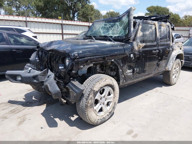 Aukcja sprzedaży 2020 Jeep Wrangler Unlimited Sport S 4x4, vin: 1C4HJXDN7LW226732, numer aukcji: 45810148