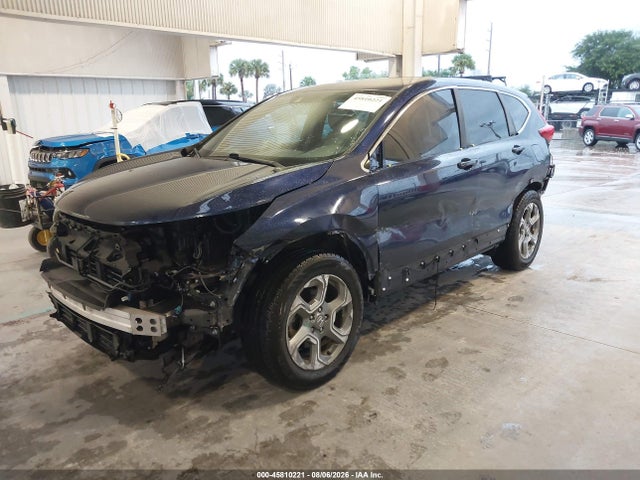 45810221 :رقم المزاد ، 7FARW1H56JE051909 vin ، 2018 Honda Cr-v Ex مزاد بيع