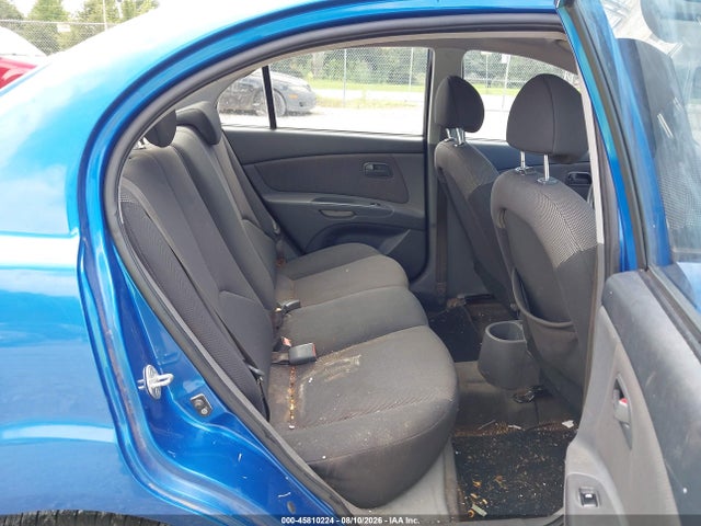 2008 Kia Rio Lx მანქანა იყიდება აუქციონზე, vin: KNADE123186412854, აუქციონის ნომერი: 45810224