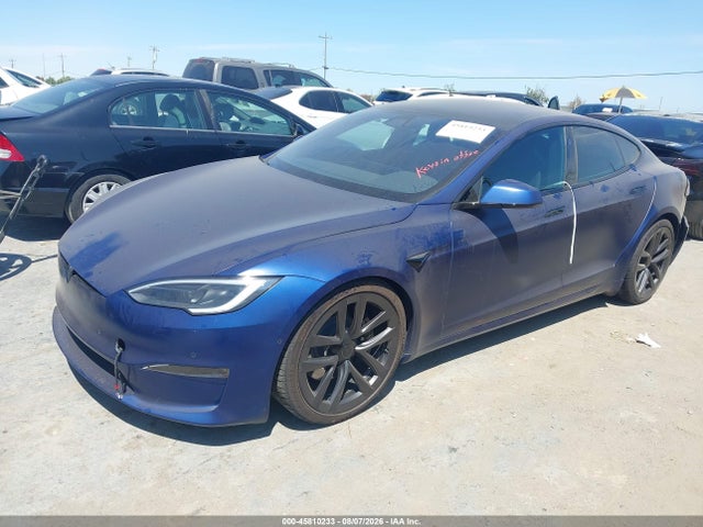 5YJSA1E65NF483325 Tesla Model S Plaid Tri Motor All-wheel Drive
