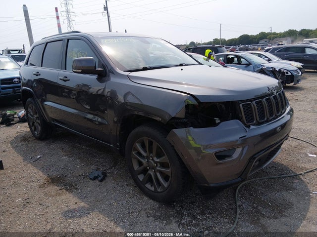 Продажа на аукционе авто 2016 Jeep Grand Cherokee Limited 75th Anniversary, vin: 1C4RJFBG2GC427819, номер лота: 45810301