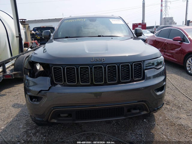 Aukcja sprzedaży 2016 Jeep Grand Cherokee Limited 75th Anniversary, vin: 1C4RJFBG2GC427819, numer aukcji: 45810301