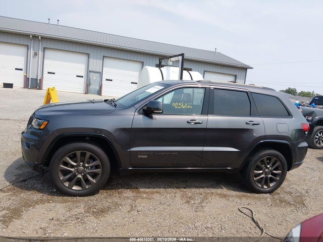 Aukcja sprzedaży 2016 Jeep Grand Cherokee Limited 75th Anniversary, vin: 1C4RJFBG2GC427819, numer aukcji: 45810301