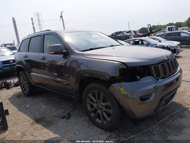 Aukcja sprzedaży 2016 Jeep Grand Cherokee Limited 75th Anniversary, vin: 1C4RJFBG2GC427819, numer aukcji: 45810301