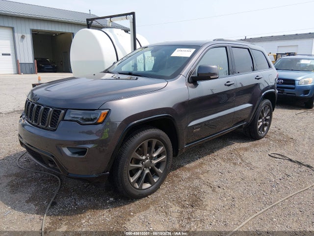 Aukcja sprzedaży 2016 Jeep Grand Cherokee Limited 75th Anniversary, vin: 1C4RJFBG2GC427819, numer aukcji: 45810301