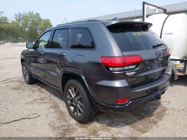 Aukcja sprzedaży 2016 Jeep Grand Cherokee Limited 75th Anniversary, vin: 1C4RJFBG2GC427819, numer aukcji: 45810301