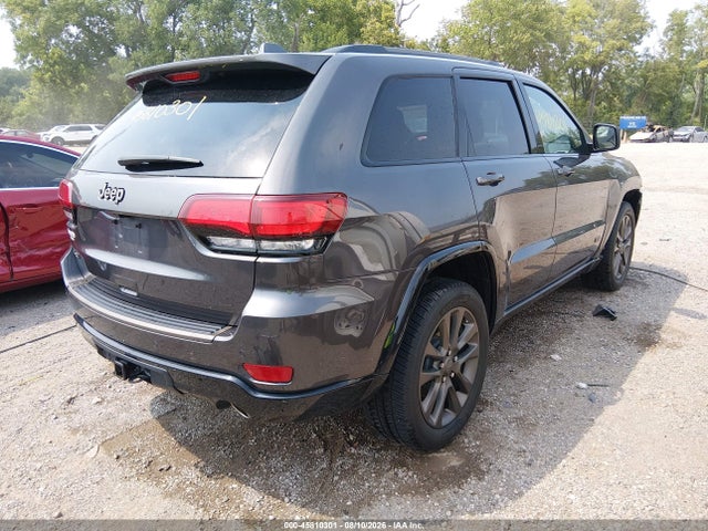 Aukcja sprzedaży 2016 Jeep Grand Cherokee Limited 75th Anniversary, vin: 1C4RJFBG2GC427819, numer aukcji: 45810301