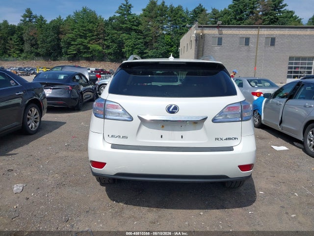 Продаж на аукціоні авто 2010 Lexus Rx 450h, vin: JTJBC1BA8A2409250, номер лоту: 45810358