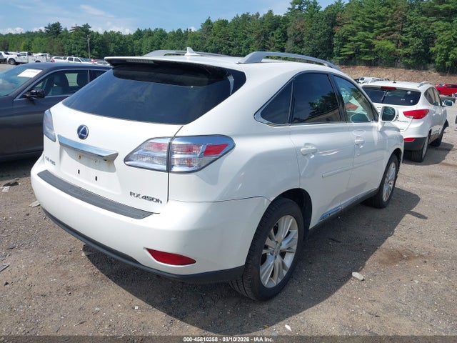 Продаж на аукціоні авто 2010 Lexus Rx 450h, vin: JTJBC1BA8A2409250, номер лоту: 45810358