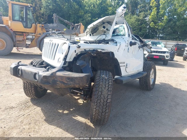 Продажа на аукционе авто 2014 Jeep Wrangler Sport, vin: 1C4AJWAG8EL198039, номер лота: 45810420