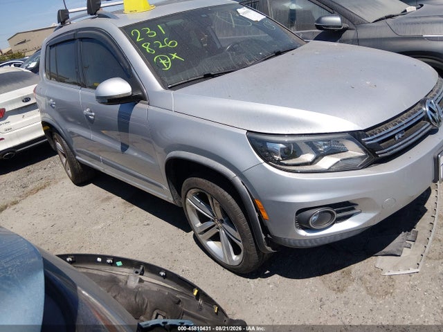2014 Volkswagen Tiguan R-line მანქანა იყიდება აუქციონზე, vin: WVGAV3AX4EW063895, აუქციონის ნომერი: 45810431