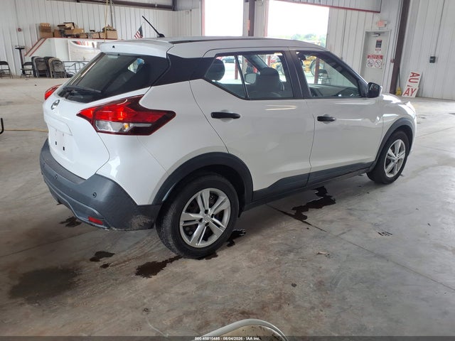 2020 Nissan Kicks S Xtronic Cvt მანქანა იყიდება აუქციონზე, vin: 3N1CP5BV1LL544449, აუქციონის ნომერი: 45810485