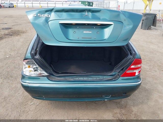 Продаж на аукціоні авто 2000 Mercedes-benz S 500, vin: WDBNG75J9YA048774, номер лоту: 45810506