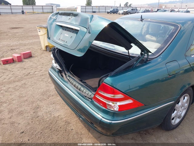 Продаж на аукціоні авто 2000 Mercedes-benz S 500, vin: WDBNG75J9YA048774, номер лоту: 45810506