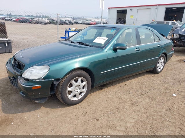 Продаж на аукціоні авто 2000 Mercedes-benz S 500, vin: WDBNG75J9YA048774, номер лоту: 45810506