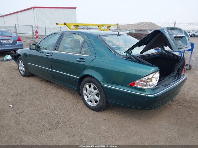 Продаж на аукціоні авто 2000 Mercedes-benz S 500, vin: WDBNG75J9YA048774, номер лоту: 45810506