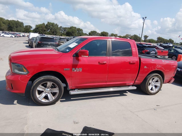 45810549 :رقم المزاد ، 1C6RR7MT1FS642807 vin ، 2015 Ram 1500 Sport مزاد بيع