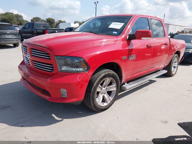 45810549 :رقم المزاد ، 1C6RR7MT1FS642807 vin ، 2015 Ram 1500 Sport مزاد بيع