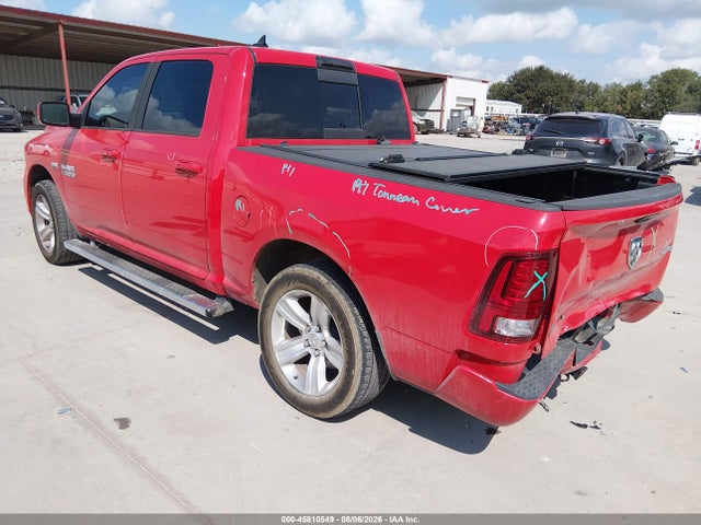 45810549 :رقم المزاد ، 1C6RR7MT1FS642807 vin ، 2015 Ram 1500 Sport مزاد بيع