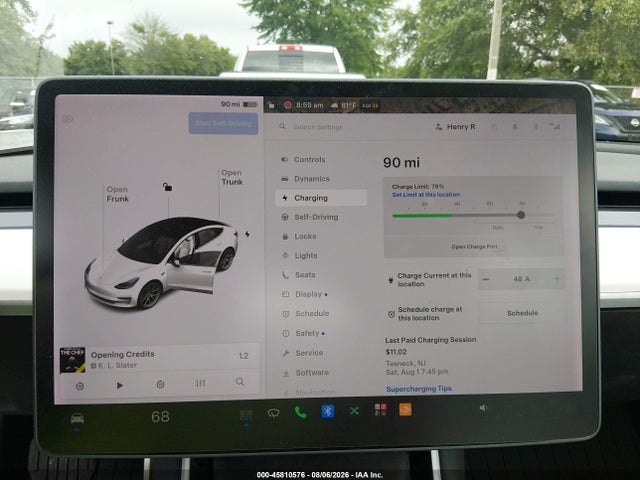 Продаж на аукціоні авто 2018 Tesla Model 3 Long Range/performance, vin: 5YJ3E1EB5JF055951, номер лоту: 45810576