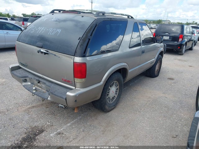 Aukcja sprzedaży 2001 Gmc Jimmy Sls W/1sb, vin: 1GKCT18W91K101258, numer aukcji: 45810630