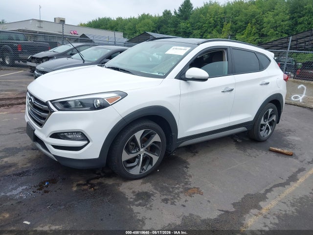 2017 Hyundai Tucson Limited მანქანა იყიდება აუქციონზე, vin: KM8J3CA27HU276057, აუქციონის ნომერი: 45810640