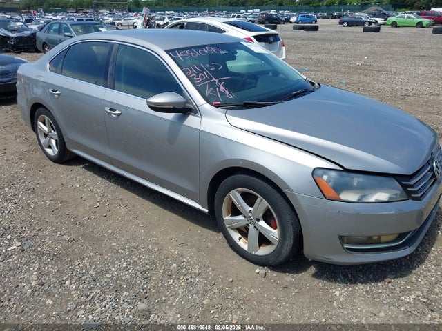 Auction sale of the 2012 Volkswagen Passat 2.5l Se, vin: 1VWBP7A30CC072130, lot number: 45810648