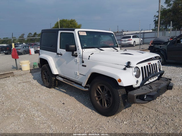 Продажа на аукционе авто 2016 Jeep Wrangler 75th Anniversary, vin: 1C4AJWBG8GL342481, номер лота: 45810650
