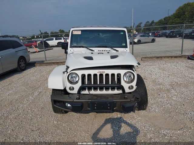 Продаж на аукціоні авто 2016 Jeep Wrangler 75th Anniversary, vin: 1C4AJWBG8GL342481, номер лоту: 45810650
