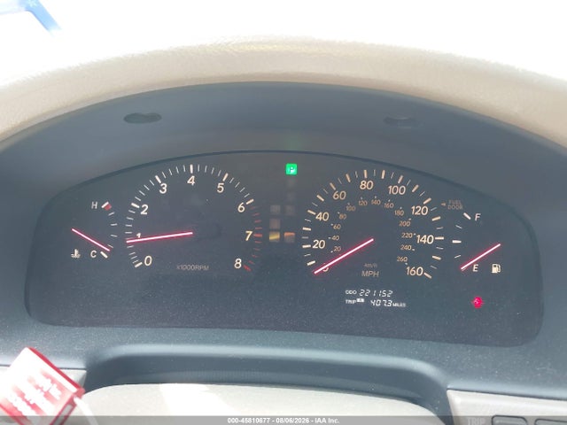 45810677 :رقم المزاد ، JTHBN30FX30102960 vin ، 2003 Lexus Ls 430 مزاد بيع