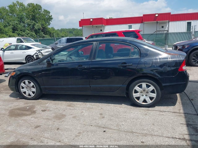2011 Honda Civic Lx მანქანა იყიდება აუქციონზე, vin: 2HGFA1F56BH530795, აუქციონის ნომერი: 45810689