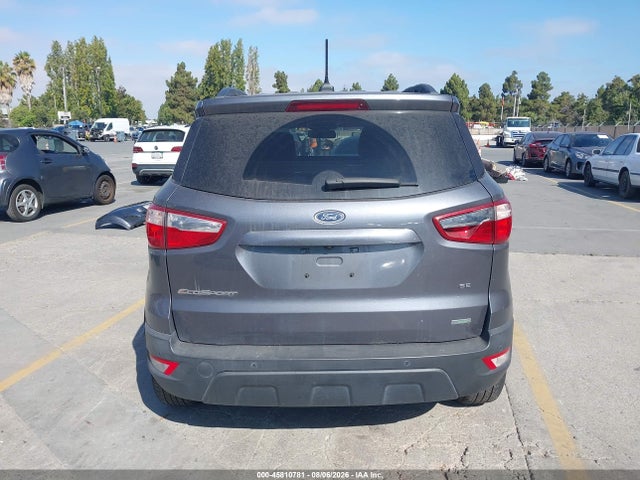 Auction sale of the 2018 Ford Ecosport Se, vin: MAJ3P1TE6JC208315, lot number: 45810781