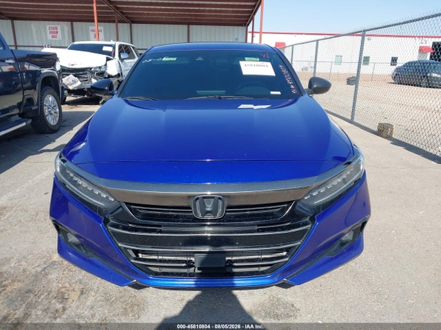 45810804 :رقم المزاد ، 1HGCV1F35MA024107 vin ، 2021 Honda Accord Sport مزاد بيع