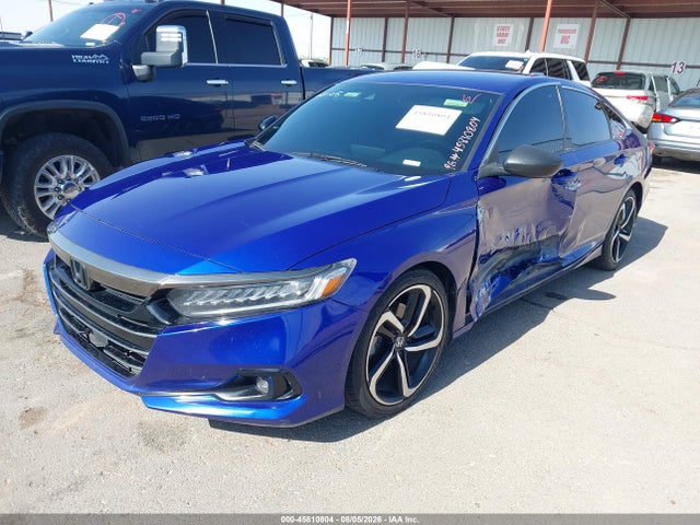 45810804 :رقم المزاد ، 1HGCV1F35MA024107 vin ، 2021 Honda Accord Sport مزاد بيع