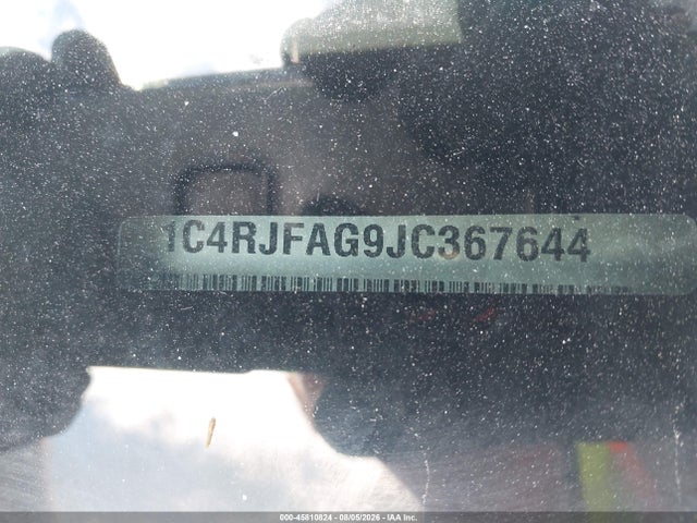 Aukcja sprzedaży 2018 Jeep Grand Cherokee Altitude 4x4, vin: 1C4RJFAG9JC367644, numer aukcji: 45810824