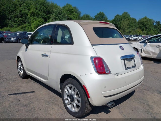 Продаж на аукціоні авто 2015 Fiat 500c Pop, vin: 3C3CFFDR2FT755979, номер лоту: 45810848