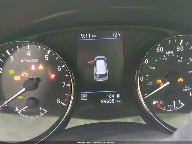 2020 Nissan Rogue Sv Fwd მანქანა იყიდება აუქციონზე, vin: 5N1AT2MTXLC792961, აუქციონის ნომერი: 45810857