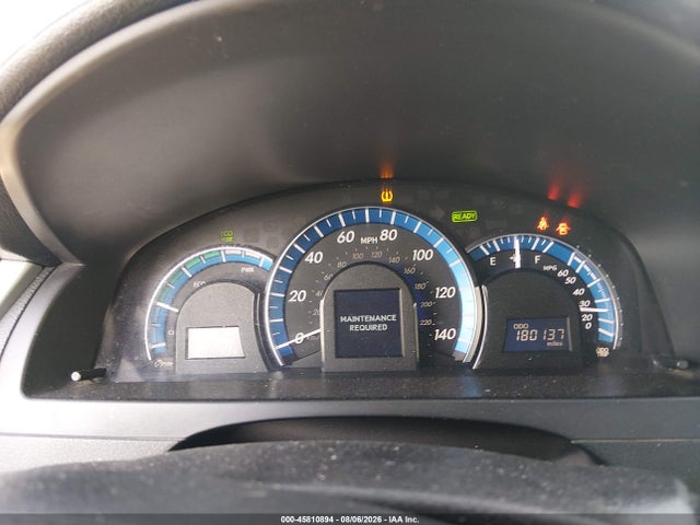 Aukcja sprzedaży 2013 Toyota Camry Hybrid Le, vin: 4T1BD1FK5DU081289, numer aukcji: 45810894