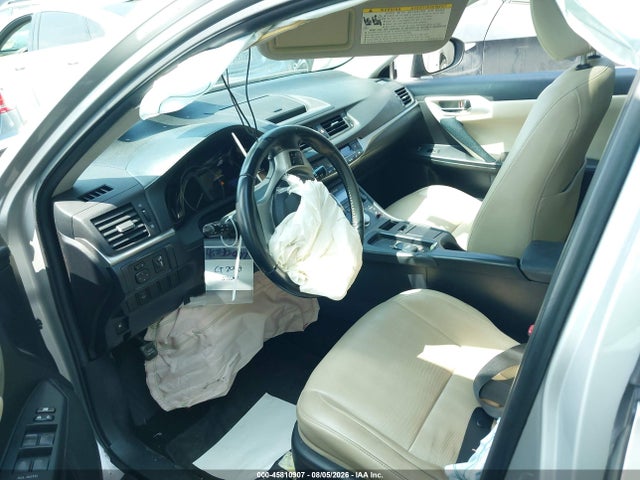 45810907 :رقم المزاد ، JTHKD5BH9C2105639 vin ، 2012 Lexus Ct 200h Premium مزاد بيع