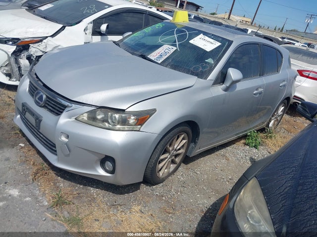 45810907 :رقم المزاد ، JTHKD5BH9C2105639 vin ، 2012 Lexus Ct 200h Premium مزاد بيع
