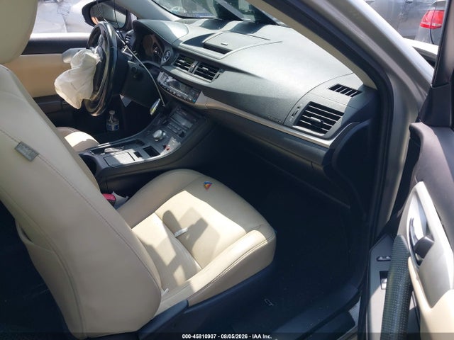 45810907 :رقم المزاد ، JTHKD5BH9C2105639 vin ، 2012 Lexus Ct 200h Premium مزاد بيع