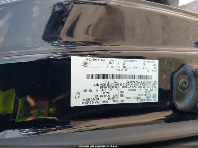 45811017 :رقم المزاد ، 1FTEX1CP7GKF63772 vin ، 2016 Ford F-150 Xlt مزاد بيع