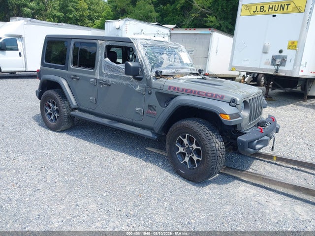 2019 Jeep Wrangler Unlimited Rubicon 4x4 მანქანა იყიდება აუქციონზე, vin: 1C4HJXFNXKW547420, აუქციონის ნომერი: 45811045